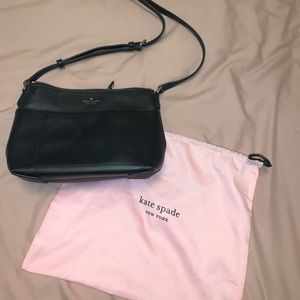 Kate Spade Used Black Crossbody Bag